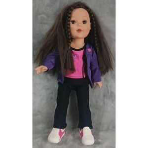 2013 Madam Alexander Doll 18" Brown Eyes Brunette Hair Funrise Outfit Shoes READ